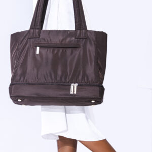 Ziri Weekend Tote Bag - Espresso